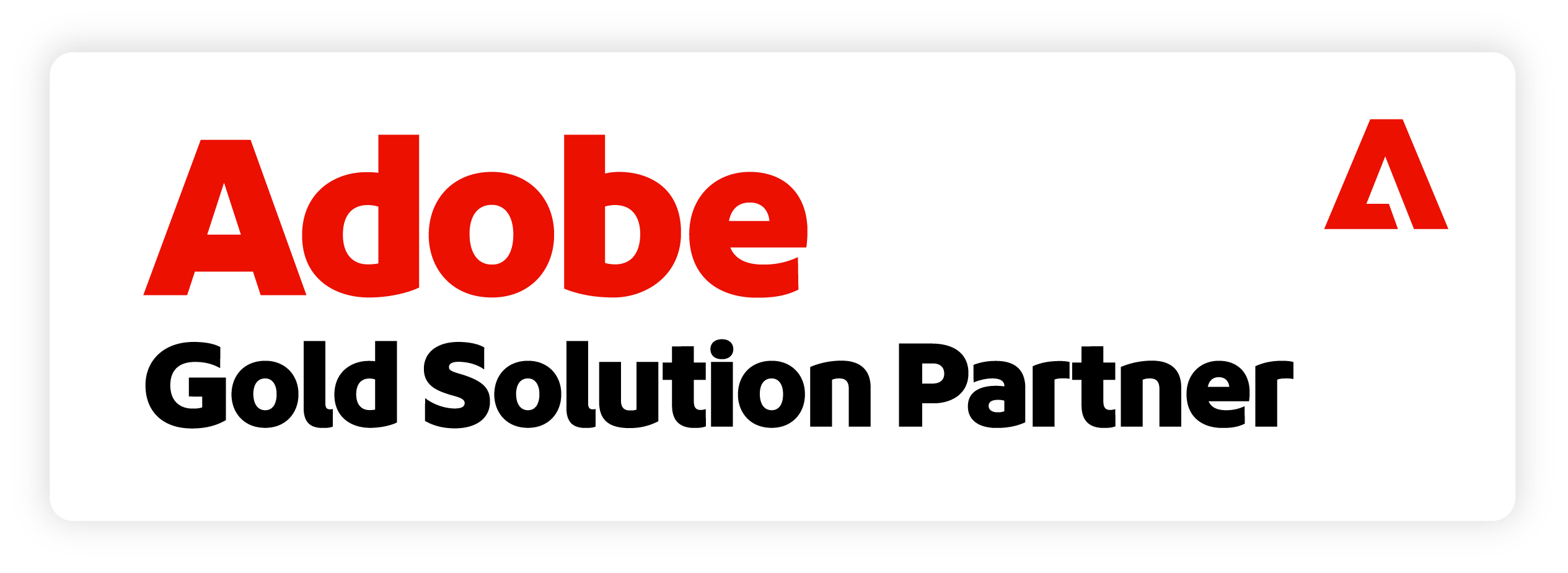 Adobe Gold Solution Partner